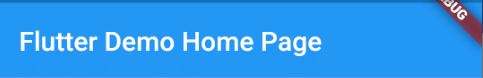 app bar