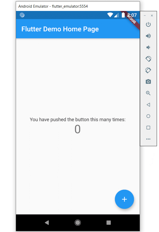 flutter demo app