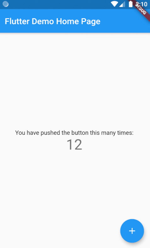 flutter demo app work