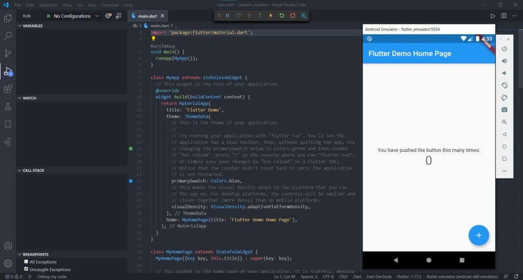 demo app