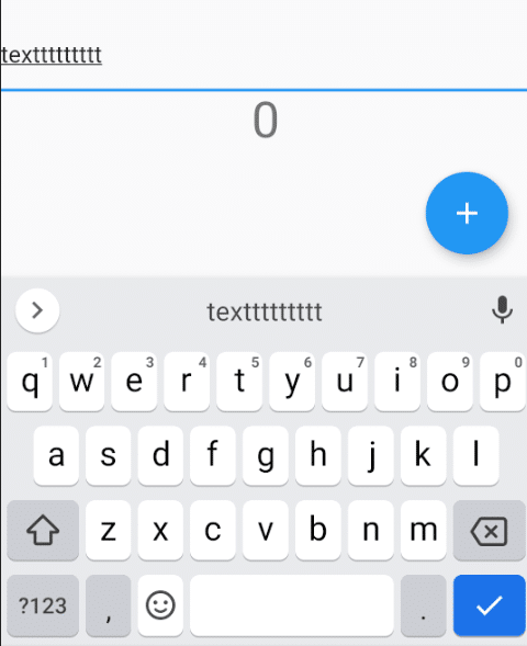 text field