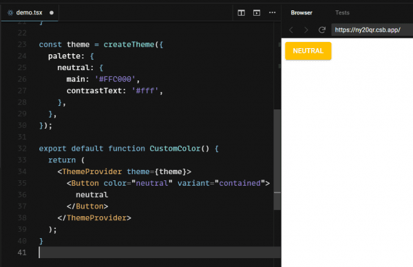 ทำ Palette สีให้กับหน้าเว็บ React ด้วย MUI – BorntoDev เริ่มต้นเรียน ...
