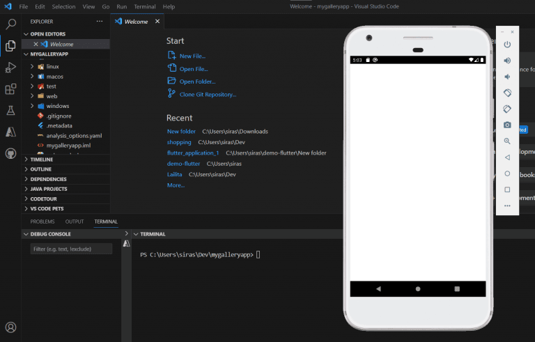 สร้าง Gallery App ด้วย Flutter แบบง่าย ๆ กันเถอะ – BorntoDev เริ่มต้น ...