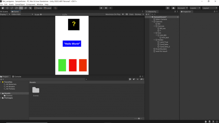 สร้างเกมการ์ดทายคำใบ้ด้วย Unity มือใหม่ก็ทำได้ – BorntoDev เริ่มต้น ...