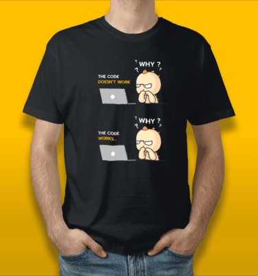 BORNTODEV WHY? T-Shirt