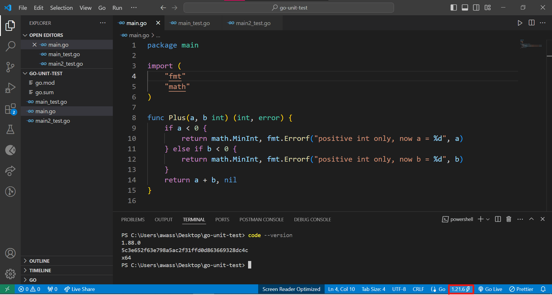 การสร้าง Unit Tests ในภาษา Go – BorntoDev เริ่มต้นเรียน เขียนโปรแกรม ...