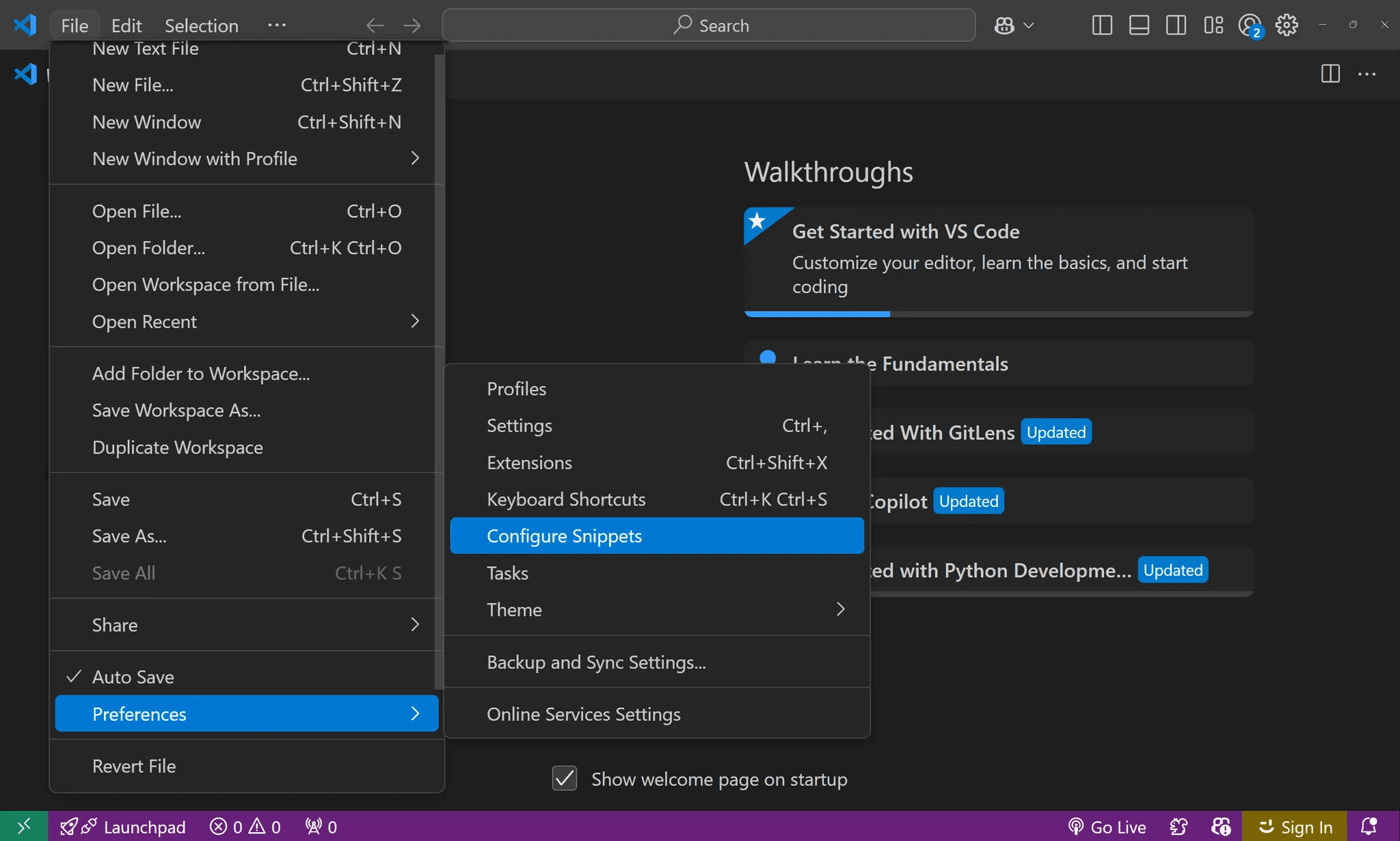 สร้าง Code Snippet ใน VS Code: เพิ่มความเร็วตอนเขียนโค้ด – BorntoDev ...
