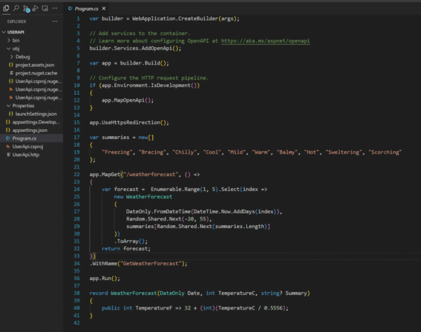 เริ่มต้นสร้าง API ง่าย ๆ ด้วย .NET ใน 10 นาที – BorntoDev เริ่มต้นเรียน ...