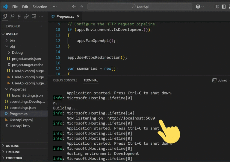 เริ่มต้นสร้าง API ง่าย ๆ ด้วย .NET ใน 10 นาที – BorntoDev เริ่มต้นเรียน ...