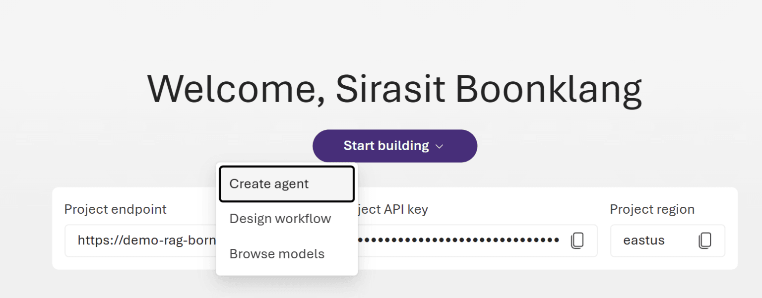 สร้าง AI Agent สำหรับมือใหม่ด้วย Microsoft Foundry – BorntoDev เริ่มต้น ...