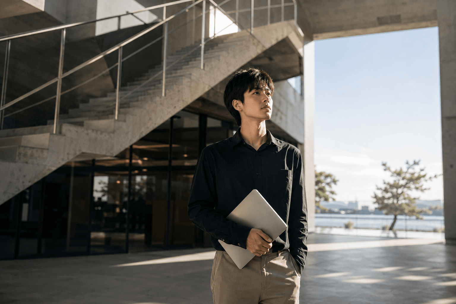 มุมท็อปวิวโต๊ะทำงานที่เอกสารและงานถูกจัดเรียงเป็น Workflow